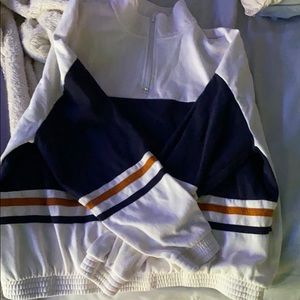 PacSun LA hearts crop sweatshirt